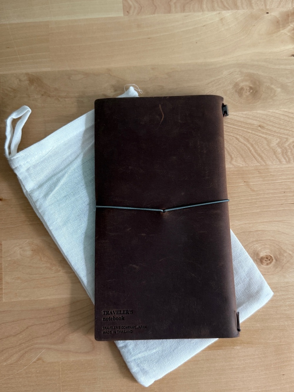 Brown Leather Road Trip Planner Notebook - Picture 2 of 4